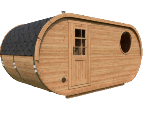 ovale Saunen 2 (2,4x5m)
